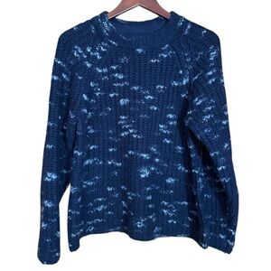 NIC+ZOE Black and Gray Textured Sweater